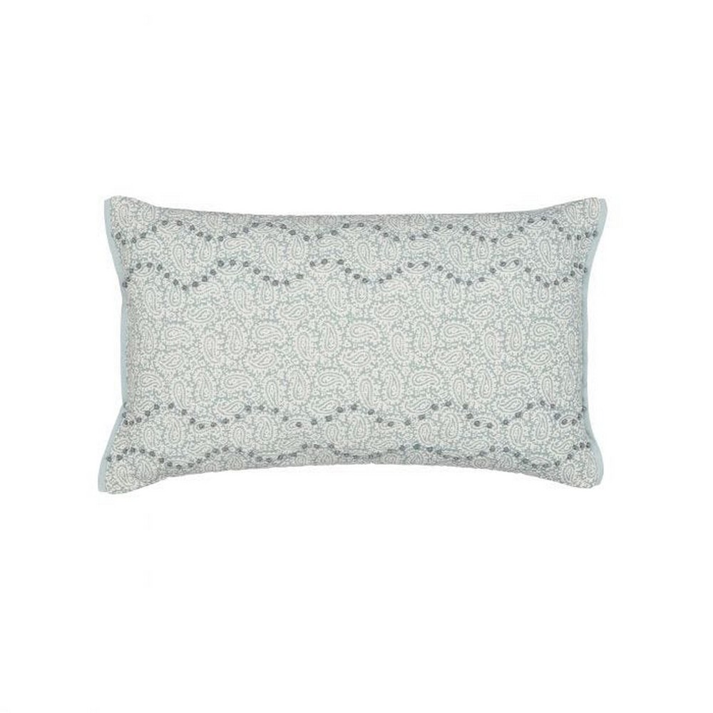 Elsie Paisley Cushion By Murmur in Lough Green